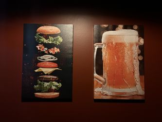 Pair Of Pictures - Beer & Burger