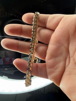 Men’s Cuban link bracelet