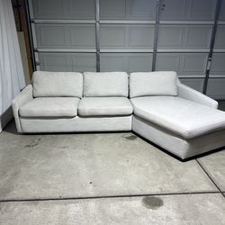 West Elm Trapez Sectional *Free Delivery*