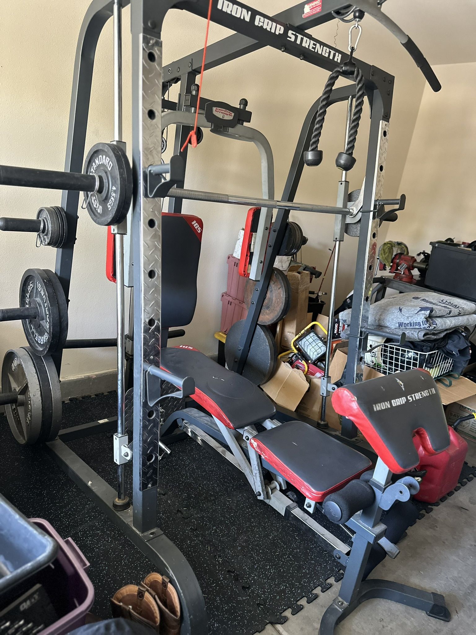 Home Gym Iron Grip Weight Bench IGS Weight Machine