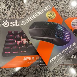 Steelseries Keyboard And Mouse