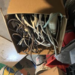 Box of extension cords