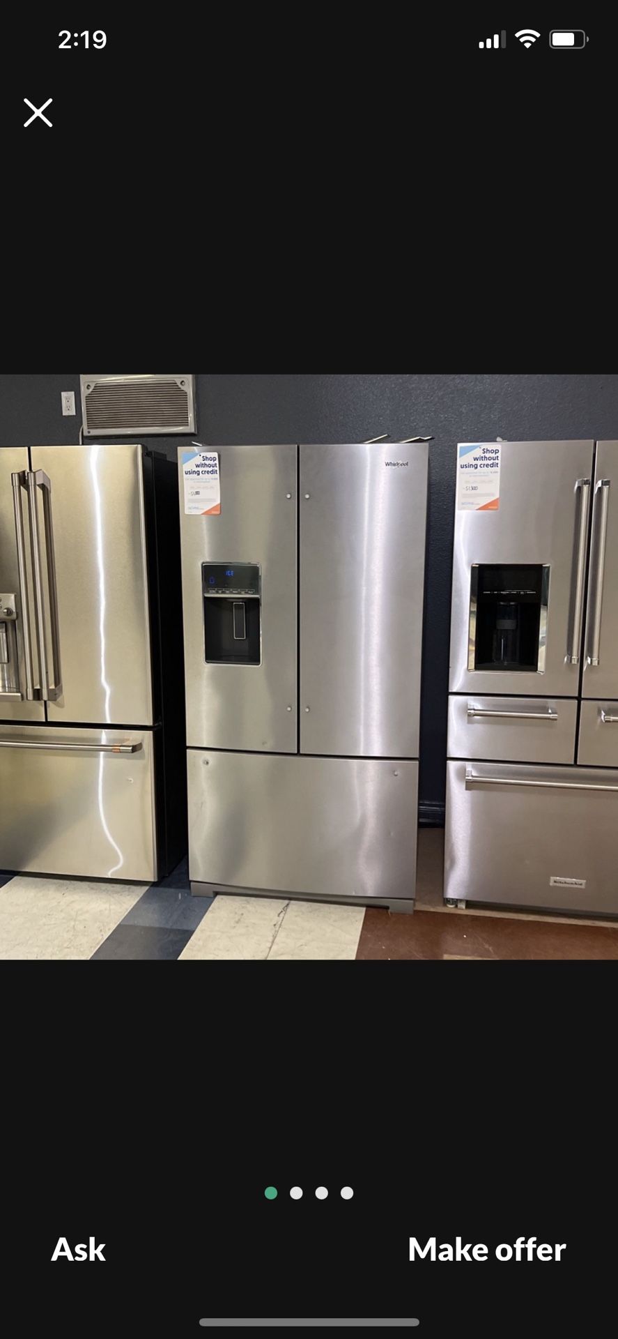 Whirlpool Stainless Steel French Door Refrigerator