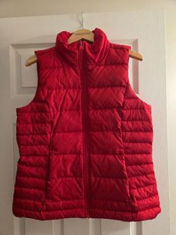 Lands End Down Vest Women's size S  Packable Wanderweight