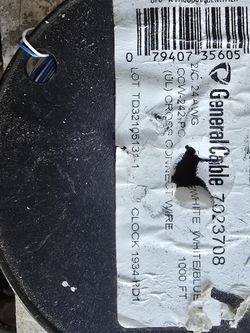 2/C 24 AWG Cross Connect Wire 1000ft