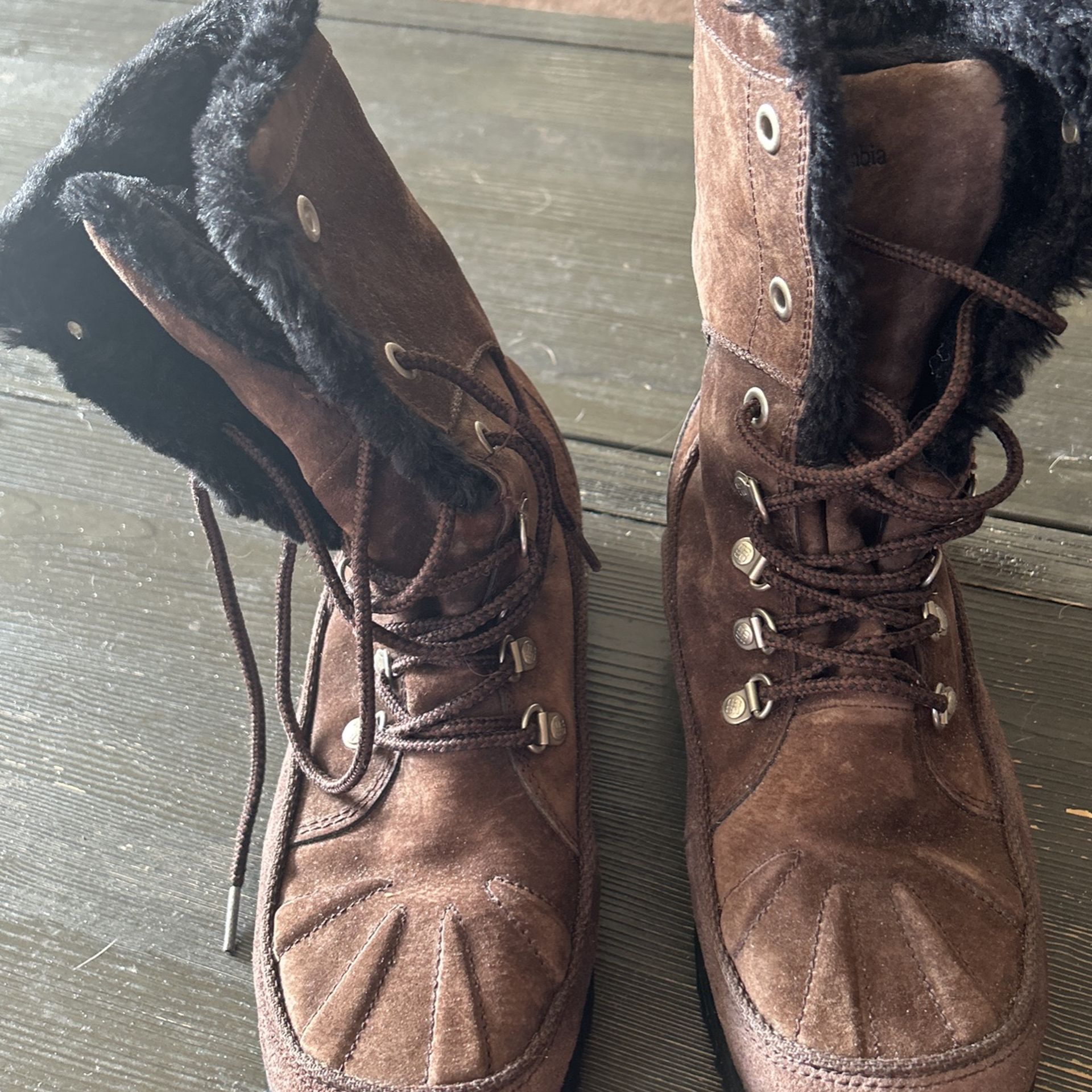 Columbia Woman’s Winter Boots, New Condition,
