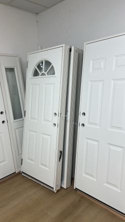 30”32”36”Brand new Pre-hung Exterior Door Steel