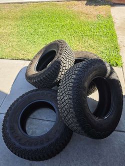 Lt315/70r17 Goodyear territory mt used tires