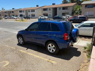Toyota RAV4 SUV Blue