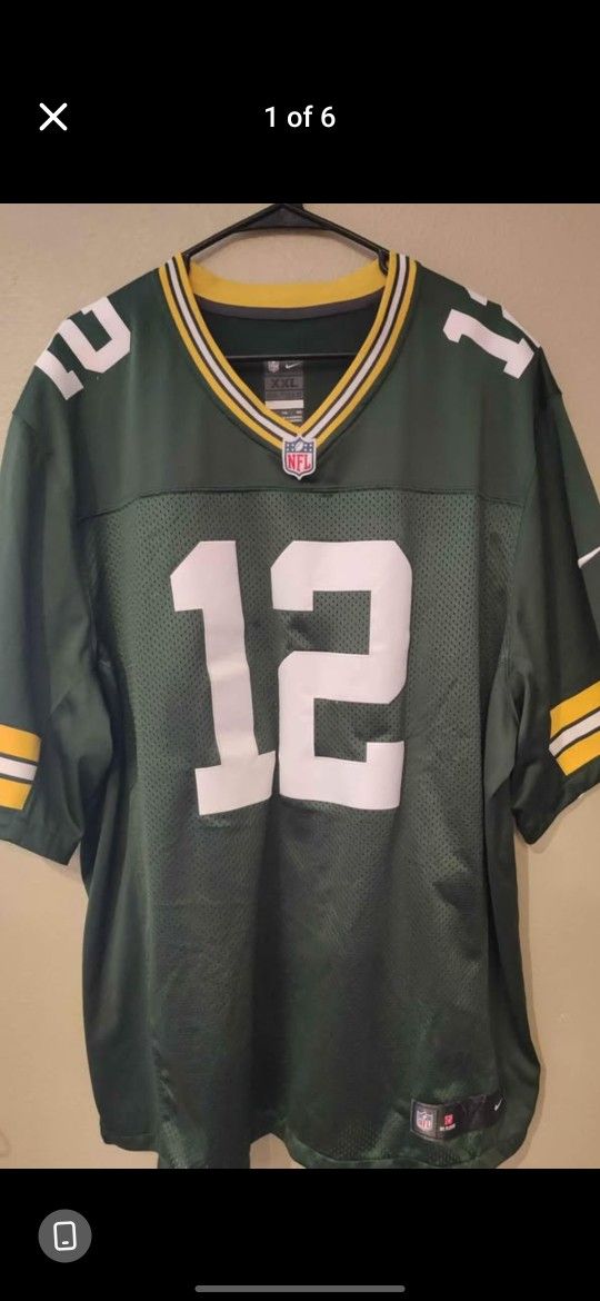 Greenbay Packers Jersey Worn 2×