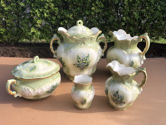 China Decorate Set 7 Pieces