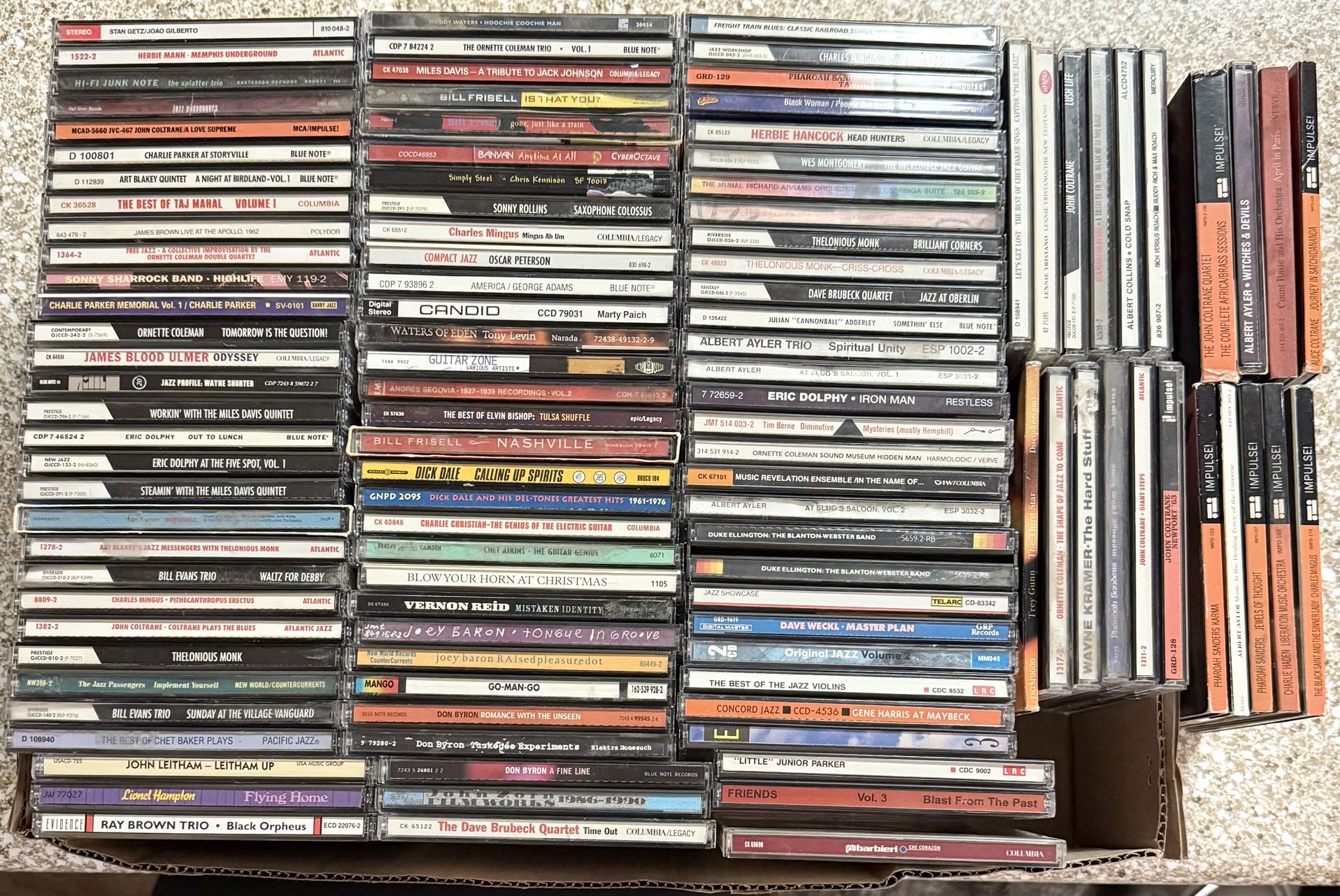 Fantastic Lot Of 110+ Original Jazz/Inprovisational/Guitarist CDs 
