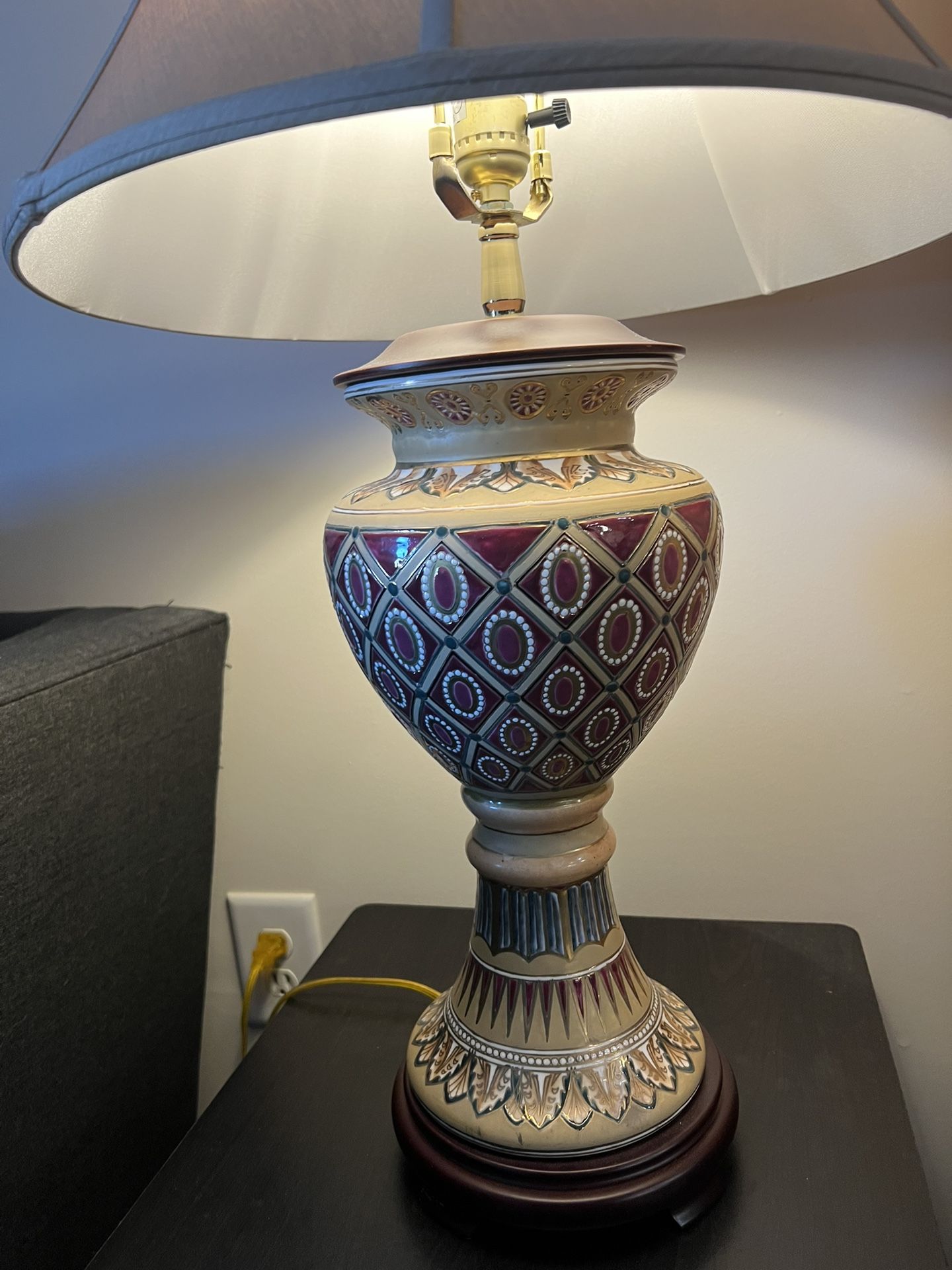 Vintage Porcelain Lamp