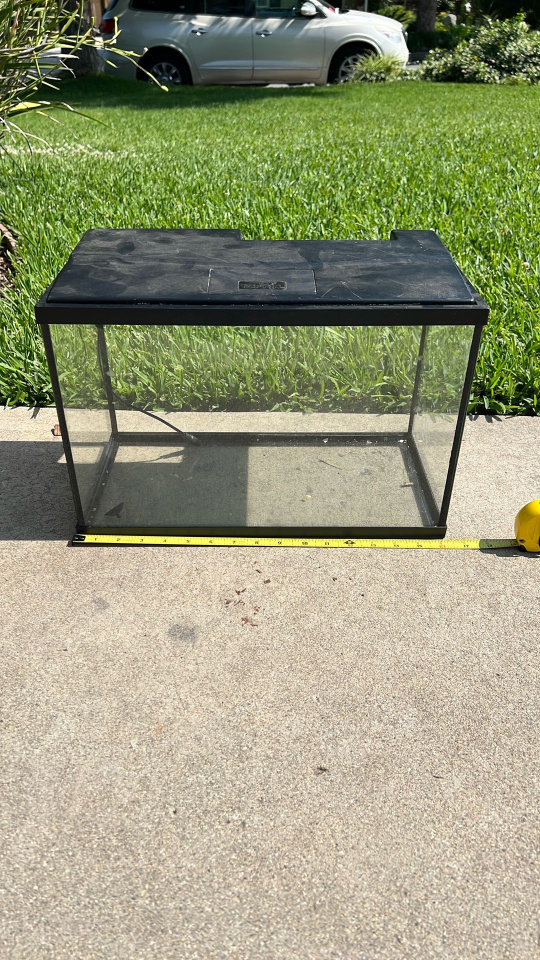 16 Inch X 8 Inch Small Fish Tank