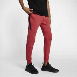 Nike Tech Fleece Joggers Pants Men's SZ XXL Heathered Red