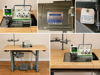 JUKI MO-2404 Industrial Overlock / Serger Sewing Machine – Tested & Working