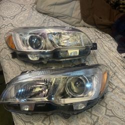 Stock Headlights And Subiespeed Taillights For 2021 Wrx