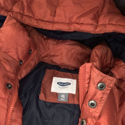 Men’s Old Navy puffer Jacket With Hood  XXL New $20