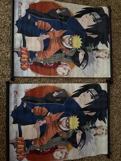 Naruto Anime Wall Scroll Posters-2 Of Them 