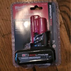 Milwaukee
M12 12-Volt Lithium-Ion XC High Output 5.0 Ah Battery Pack