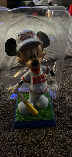 D23 Mickey Mouse Baseball Bobblehead Figure