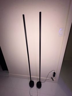 Two led lights with remotes