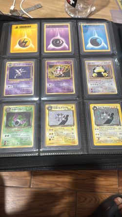 Japanese Holo Pokemon Cards