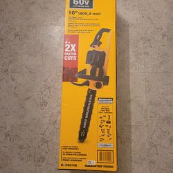 Dewalt 60v Flex Volt  16" Chainsaw Tool Only $170 Firm 