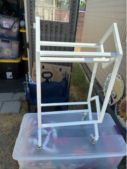 Rolling book case white
