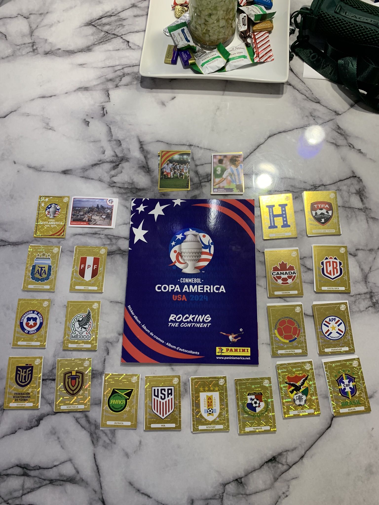 Panini Copa America 2024 Complete Sticker Album 