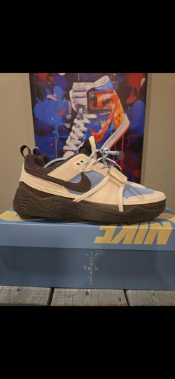 Size 12 - Nike Travis Scott x Zoom Field Jaxx Leche Blue
