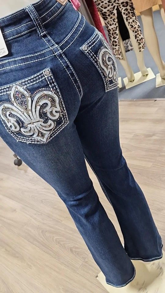 Boot Cut Warm Jeans