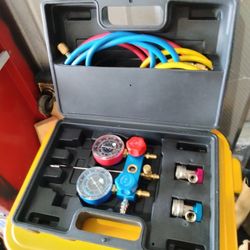 R-134 Refrigerant Gauge Set