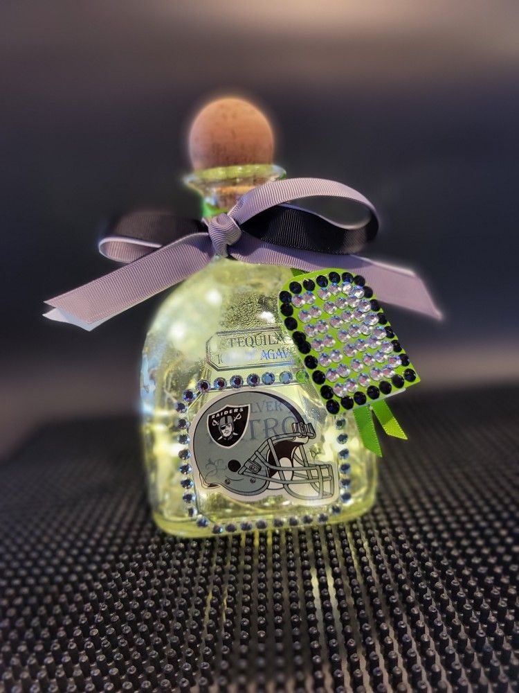 Light Up Las Vegss Raiders Bottle