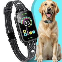 DINJOO Bark Collar for Large Medium Small Dogs, Smart Barking Collar, Rechargeable