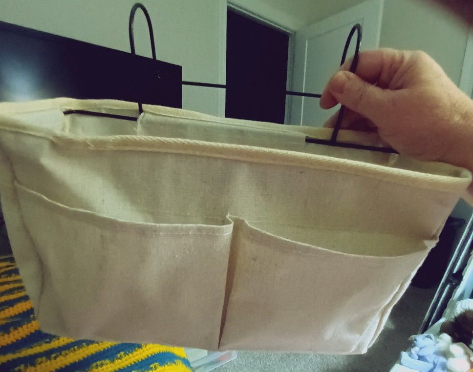 Bedside Organizer Or Hook It Where You Can