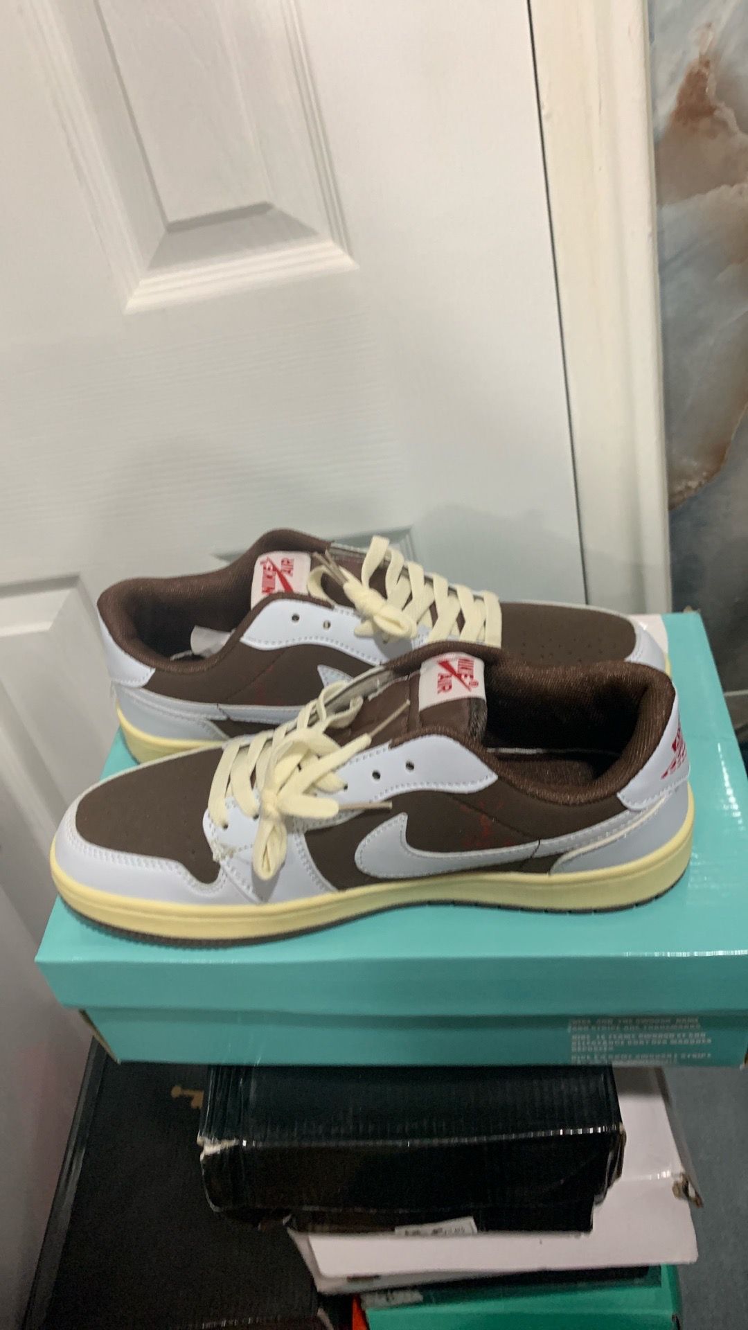 New designer sneakers size 9