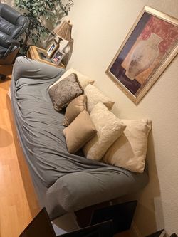 White Fabric Sofas