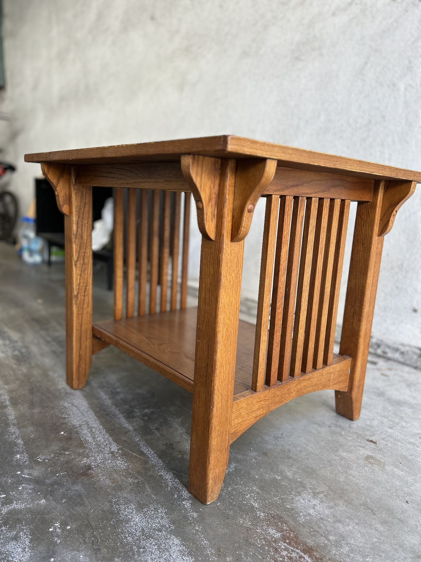 Oak Mission Coffee/End Table 