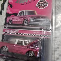Hot Wheels Rlc Pink Ford