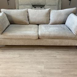 Gray Cloth Couch