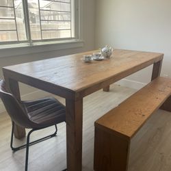Wood Dining Table 