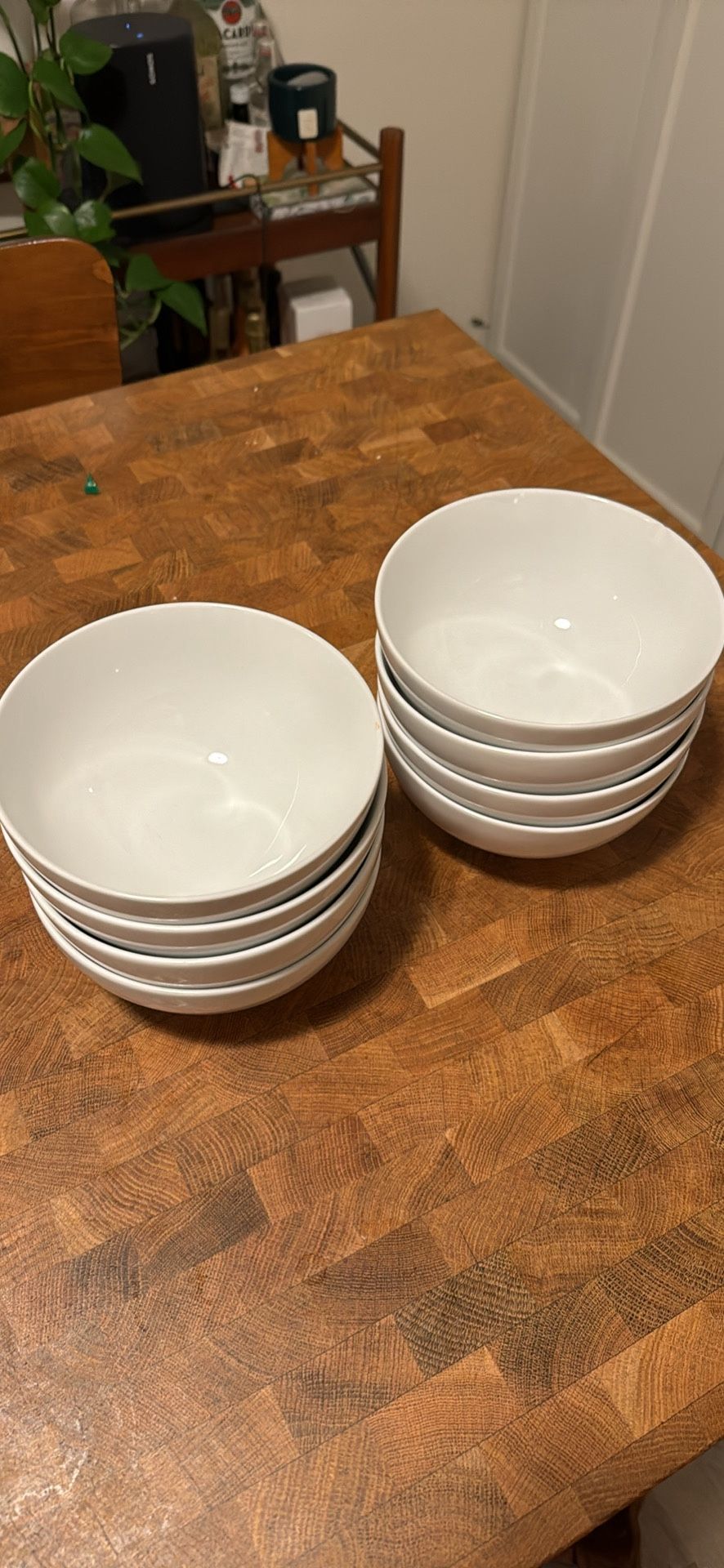 Crate and Barrel Aspen 6.25” Cereal Bowls (set of 9)