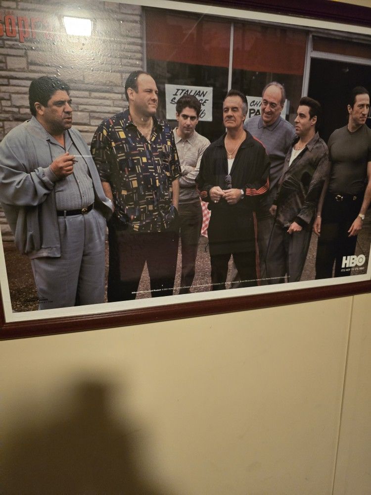 Sopranos Framed Poster