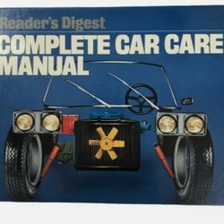 Readers Digest Complete Car Care Manual Hardback 1981 Vintage