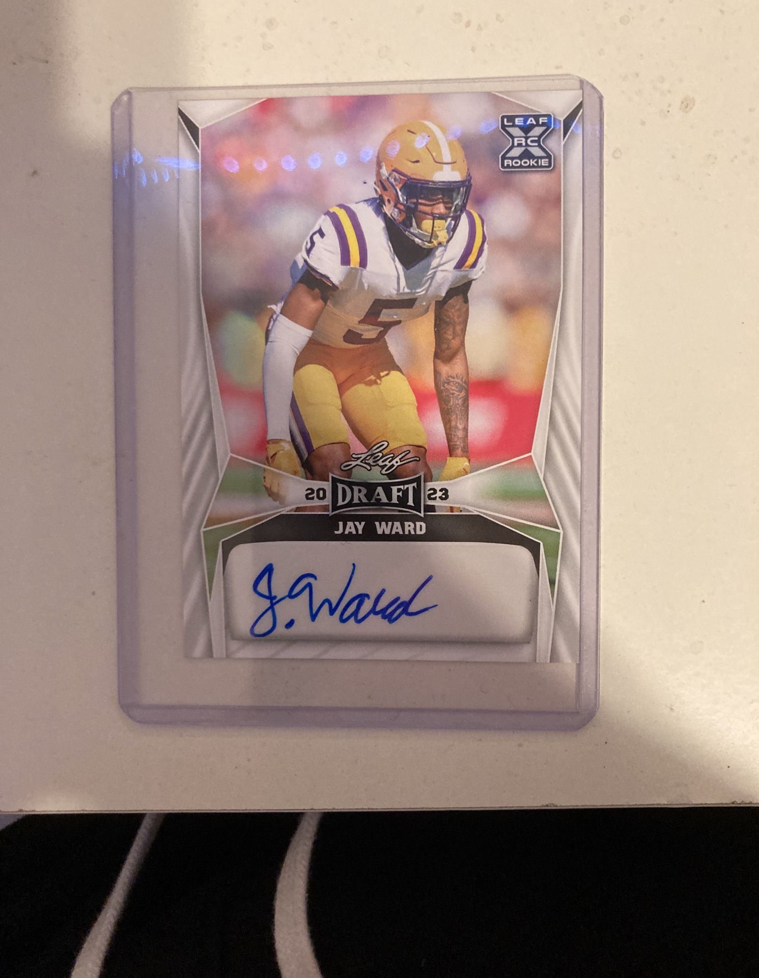 Jay Ward Autographed Card