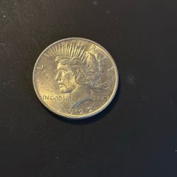 1922 Silver Peace Dollar