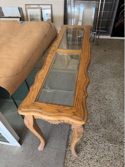 Glass table