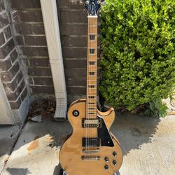 Ventura V-2600 Les Paul Custom 1976 Flame Top Maple Neck w/ Case MIJ