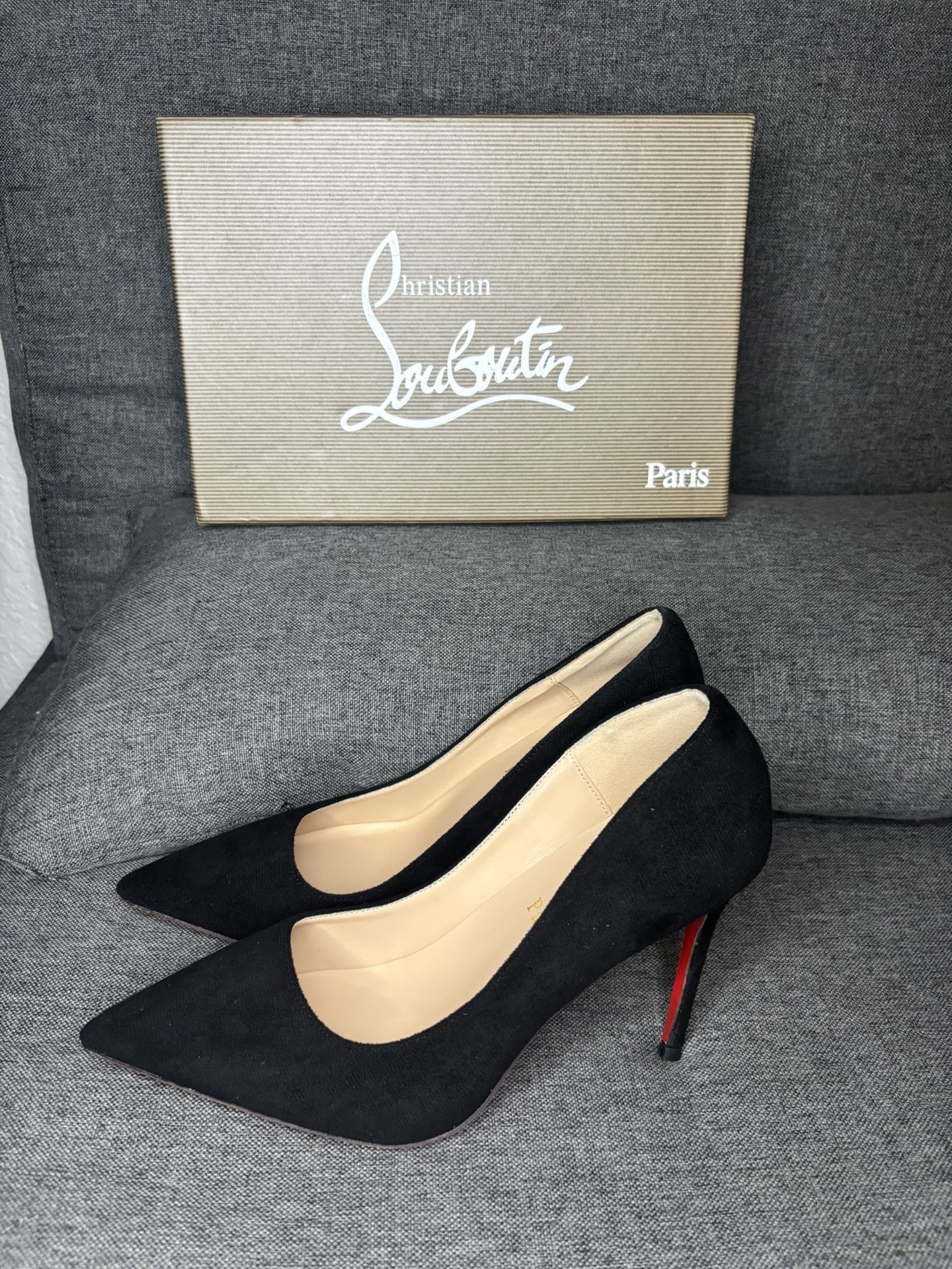 Red Bottom Christian Louboutin Heels Black EU 39 US 7
